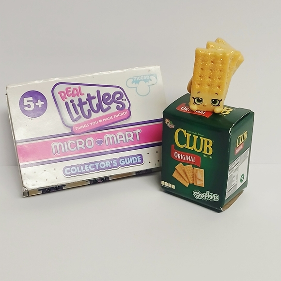 Shopkins Real Littles Micro Mart Club Crackers Corrine Crackers - Picture 1 of 6
